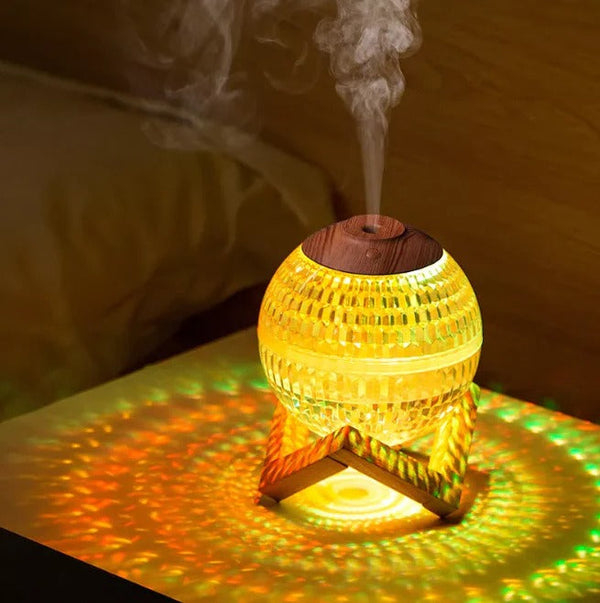 COLORFUL CRYSTAL BALL HUMIDIFIER OIL